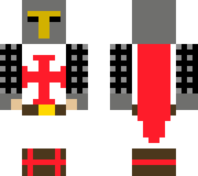 templar knight with a cape