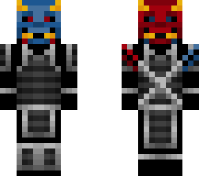 two-faced oni samurai
