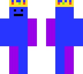 blue purple