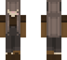 brown sweater horns girl