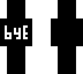 bye.