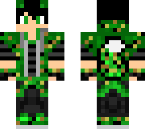 camo wolf gamer boy