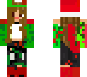 christmas girl skin