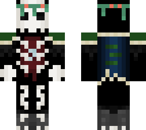 day of the dead style character