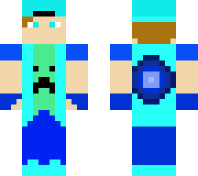 epic gamer of shades of blue