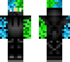 fuego verde y azul