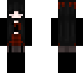 girl in red dress + sock hooks