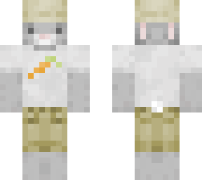 grey rabbit with hat