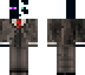 half panda half enderman (removable suit)