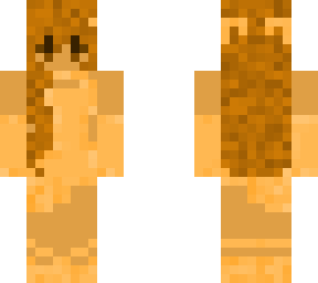 leaky orange dress