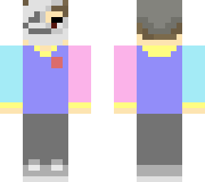 me with broken mask
