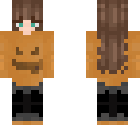 my base in pumpkin hoodie.