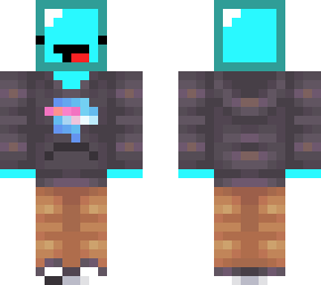 my first skin- skeppy in beast merch