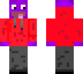purple hoodie boi