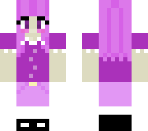 purple kawaii girl
