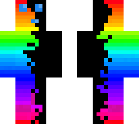 rainbow fade to black