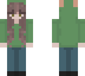 slytherin girl in fox hoodie