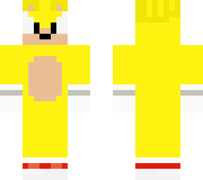 Super sonic | Minecraft Skin
