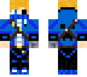 the blue soldier