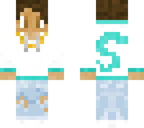 white aqua dragon hoodie with ripped jeans