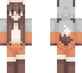 wolf girl skin
