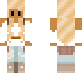 youtube skin girl with  tan hair