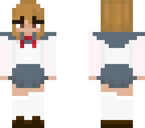 anime school girl