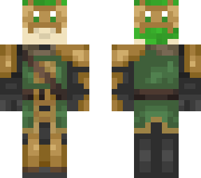 armor with strange visor