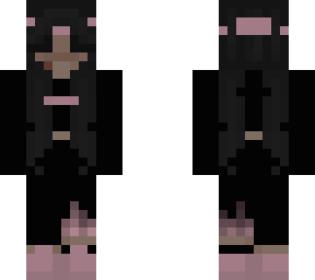 black and pink girl