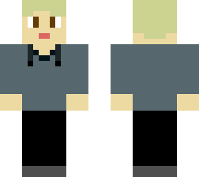 blond man