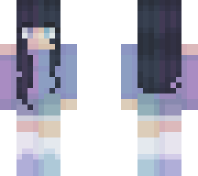 blue and purple