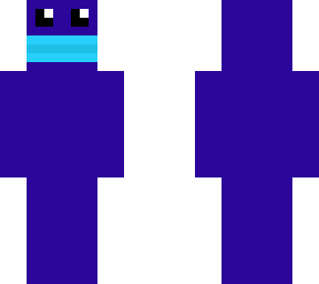 blue dude masked