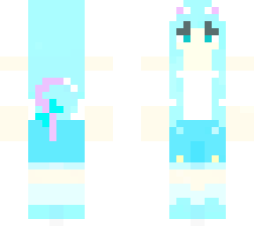 blue girl