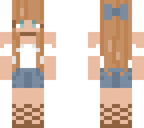classic girl skin (but with a blue bow)