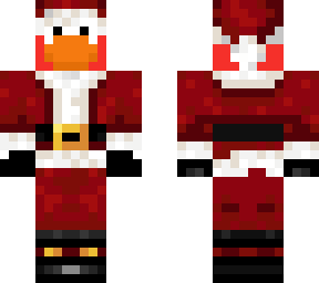 club penguin red santa claus