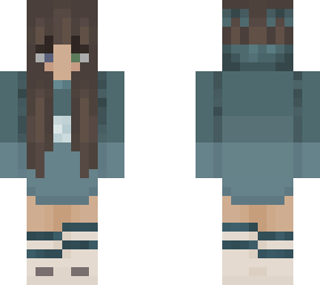 cute blue girl