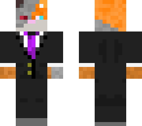 cyber cat in a suit