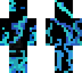 flaming blue