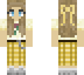 girl in yellow plaid :))