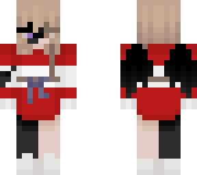 half enderman girl