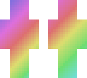 hombre rainbow neon