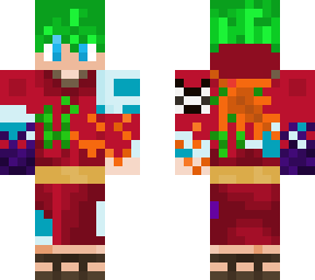 luffy one piece (green hair)2
