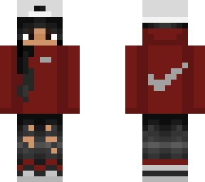 maroon hoodie :)