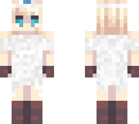 my wedding skin boi in a dress!