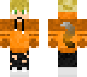 orange wolf boy