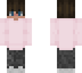 pink hoodie cole (not textured, no mask.)