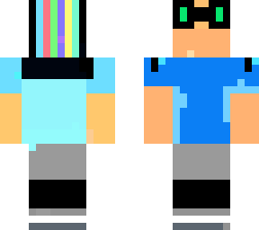 rainbow hoodie dude