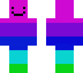 rainbow person