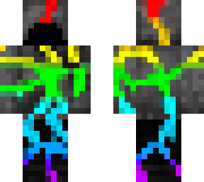 rainbow void steve