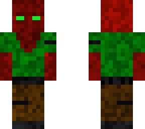 red alien man